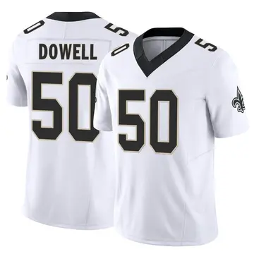 Andrew Dowell Men's Nike Black New Orleans Saints Custom Game Jersey Size: 3XL