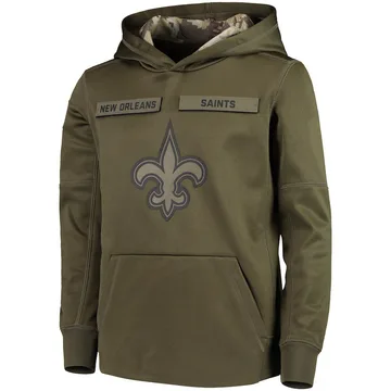 salute to service saints sweatshirt